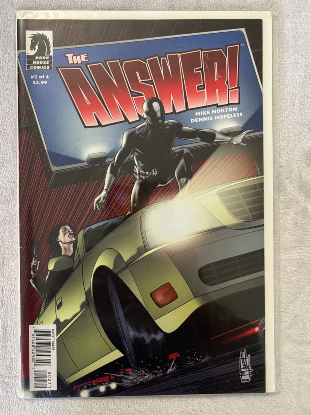 The Answer! #1 Dark Horse Comics 2013 Mike Norton Excellent Condition